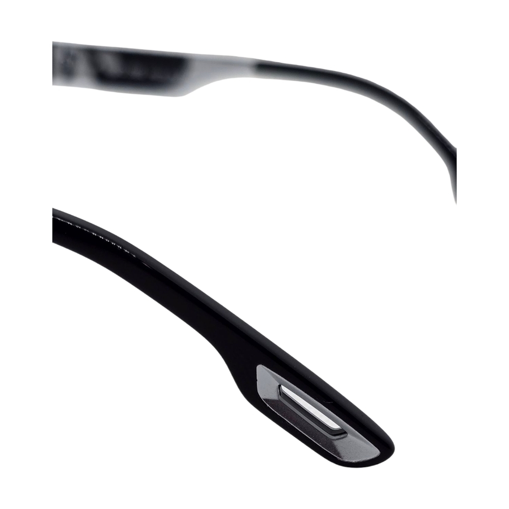 Stylish Black Rectangular Sunglasses PORTA ROMANA - Picture 8 of 10